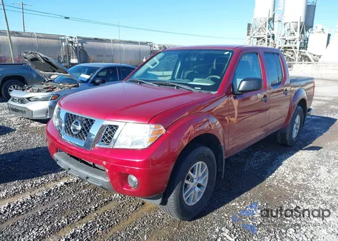 2019 Nissan Frontier Sv из США, поврежденный, VIN 1N6AD0EV1KN736008